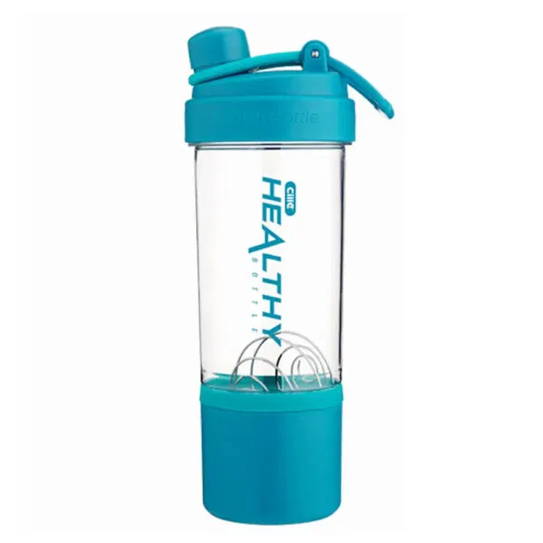 Cille Sports Protein Shaker Water Bottle Plastic 880ML – XL1920 Blue