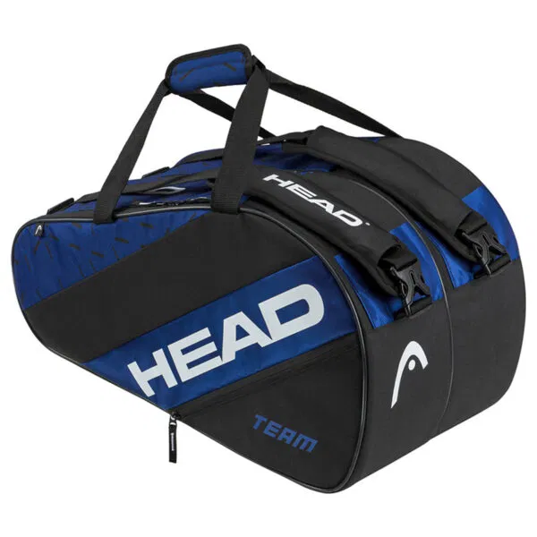 HEAD Padel Racket Kit Bag – Team Padel Bag LRG Black/Blue